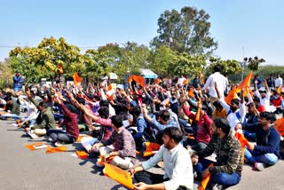 ABVP Yuva Akrosh Sabha In Jaipur