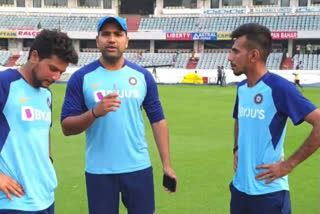 Playing Kuldeep, Chahal together certainly on my mind: Rohit Sharma