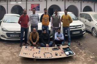 AATS arrested receiver including two vicious car thieves from UP