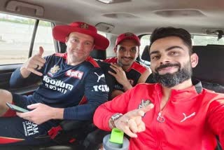 Virat Kohli and AB de villiers