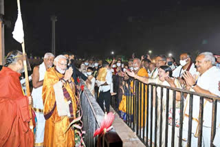 ramanuja sahasrabdi celebrations, muchintal statue of equality