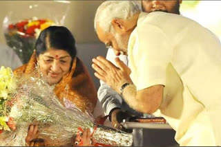 lata and pm modi