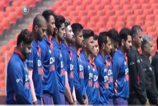 Ind vs WI: Hosts observe minute of silence before start of play in memory of Lata Mangeshkar