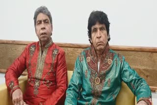 Famous Ghazal singers Ustad Ahmed Hussain and Muhammad Hussain