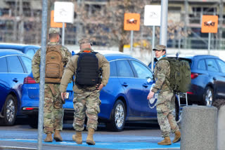 U.S. airborne infantry troops in Poland amid Ukraine tension