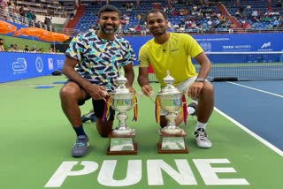 Tata Open Maharashtra  Rohan Bopanna Ramkumar Ramanathan win Maharashtra Open  Rohan Bopanna  ടാറ്റ ഓപ്പൺ മഹാരാഷ്‌ട്ര 2022  പുരുഷ ഡബിൾസിൽ കിരീടം സ്വന്തമാക്കി ബൊപ്പണ്ണ-രാംകുമാർ സഖ്യം  ബൊപ്പണ്ണ-രാംകുമാർ സഖ്യത്തിന് വിജയം  എടിപി ടൂർ കിരീടം  ATP TOUR  Bopanna-Ramkumar pair lift Tata Open trophy