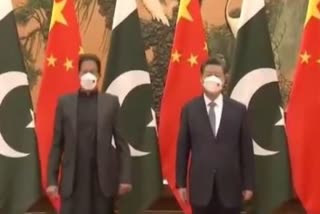 pak pm Imran Khan and Chinese President Xi Jinping