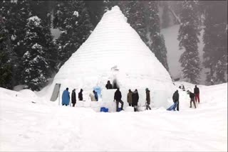 Igloo Cafe in Gulmarg