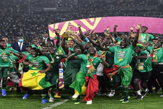 AFCON 2022 final  Senegal defeats Egypt clinch maiden title  ഈജിപ്‌തിനെ മറികടന്ന് കന്നി കിരീടത്തിൽ മുത്തമിട്ട് സെനഗൽ  സലാ - മാനെ പോരാട്ടം  egypt vs senegal 2022