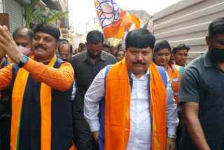 AMC Election 2022 Arjun Singh Campaign for BJP Candidates