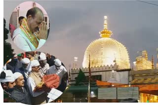 Om Birla offers 'Chadar' at Ajmer Dargah: