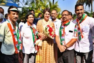 Priyanka Gandhi goa rally