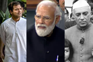 pm modi uses jawaharlal Nehru name to attack congress and rahul gandhi