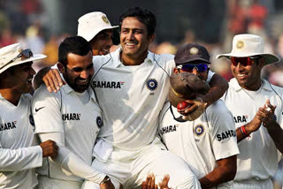 Anil Kumble 10 wickets record