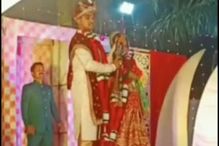 Gwalior groom air firing video viral