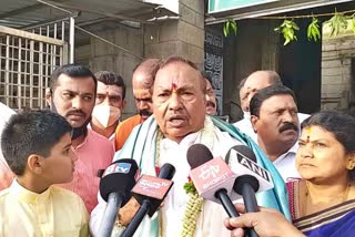 Minister KS Eshwarappa