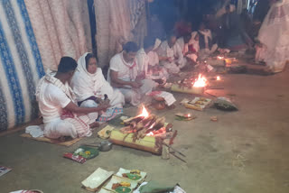 Traditional old wedding ceremony