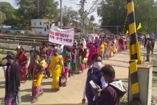 Villagers movement in chaibasa