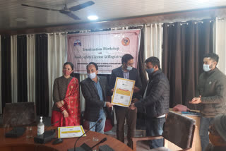 Sanitization workshop organized in Hamirpur