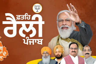 An 11 point Sankalp document was released here on Tuesday by the BJP and allies PLC and SAD (Sanyukt) for the February 20 Punjab assembly polls.