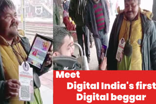 Raju Patel, beggar with e-wallet, is inspired by Digital India Campaign