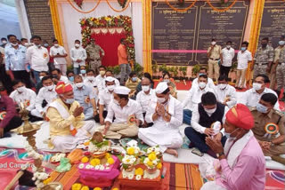 Bhumipujan of development works worth Rs 100 crore