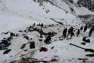 Avalanche in Arunachal