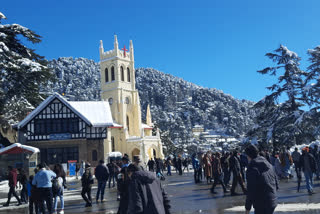 Snowfall in Himachal