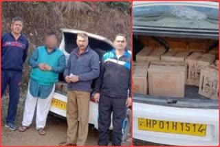 Illegal liquor seized in hamirpur