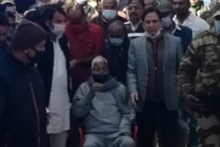 RJD supremo Lalu Yadav reached Patna