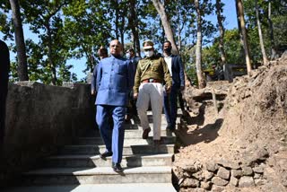 Jharkhand Governor Ramesh Bais Visited Jonha Falls with family in Ranchi