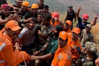 Army Rescued Kerala youth