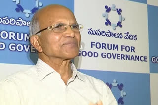 Forum For Good Governance Secretary Padmanabha Reddy Letter  To Governor