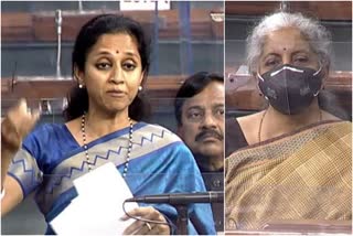 supriya sule sitharaman