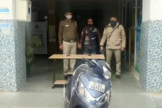 criminal arrested in vikaspuri