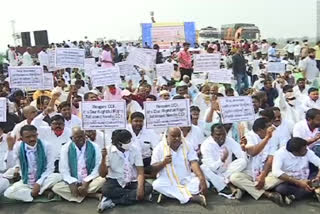 CCI Protest in Adilabad