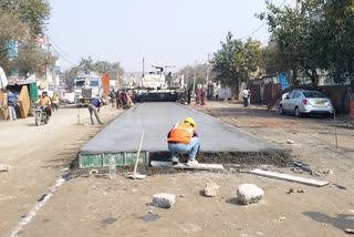 There is a brake on speed of Sanjay Gandhi Transport Nagar