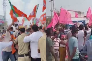 Tensions are high in Jangaon :