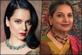 Shabana Azmi reacts to Kangana