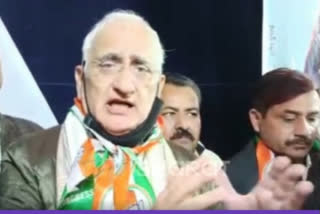 Cong leader Salman Khurshid says we accept Saffron color not Saffron politics