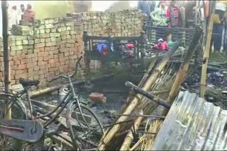 House Fire Due To Short Circuit In Gopalganj