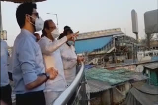 Maharashtra deputy CM inspects work in Worli Assembly constituency