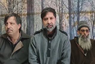 DDC Press Conference in Shopian: ڈی ڈی سی ممبران نے پریس کانفرنس کا انعقاد کیا