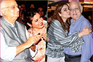 Raveena Tandon father Ravi Tandon  Raveena Tandon father passes away  രവീണ ടണ്‍ടന്‍റെ പിതാവ്‌ അന്തരിച്ചു  രവി ടണ്‍ടന്‍ അന്തരിച്ചു  Raveena Tandon heartfelt post