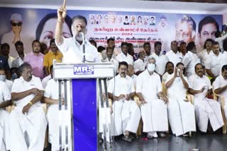 நகர்ப்புற உள்ளாட்சித் தேர்தலில் திமுகவிற்கு மரண அடி விழும் - ஓபிஎஸ்