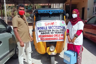 Huge response for booster dose help line in ghmc