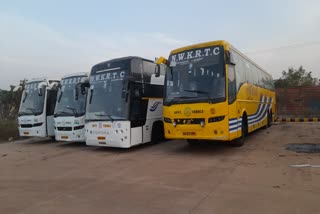 hubballi to vijayapura multi axel bus service
