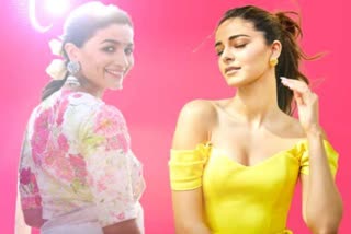 Alia Bhatt Gangubai Kathiawadi promotions  Alia Bhatt in white saree  Alia Bhatt latest pictures  Alia Bhatt latest saree pictures  Ananya Panday Gehraiyaan promotions  Ananya Panday in yellow dress  Ananya Panday latest pictures