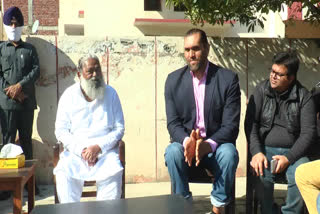 Great Khali meet anil vij