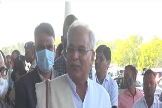 CM Bhupesh Baghel targeted BJP